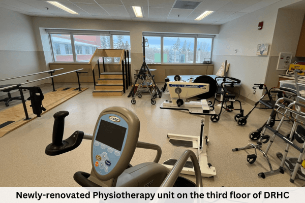 Newly-renovated Physiotherapy unit at Dauphin Regional Health Centre