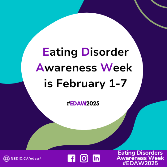 Eating Disorder Awareness Week graphic