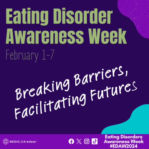 Eating Disorders Awareness Week 2024 Prairie Mountain Health