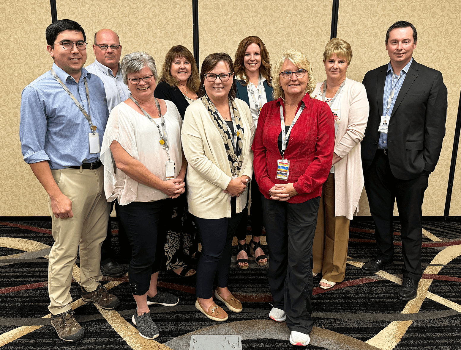 Image of Prairie Mountain Health Executive Management Team standing together