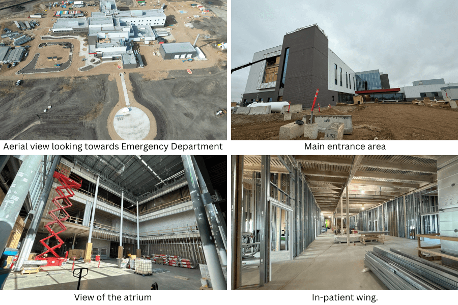 Construction of the new Neepawa Health Centre