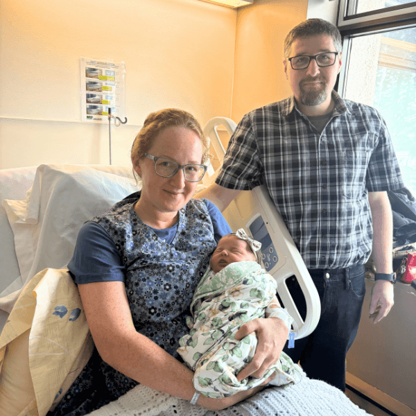 Neepawa Health Centre New Year Baby