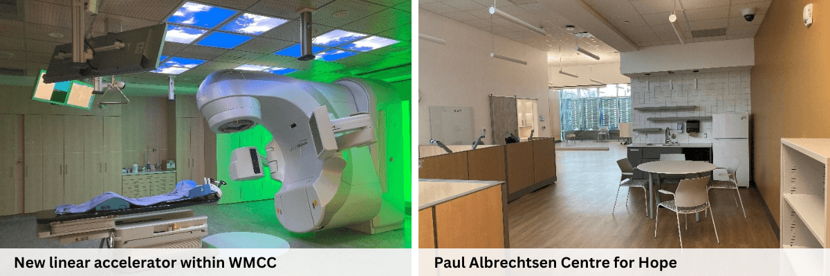 New linear accelerator within WMCC and              Paul Albrechtsen Centre for Hope